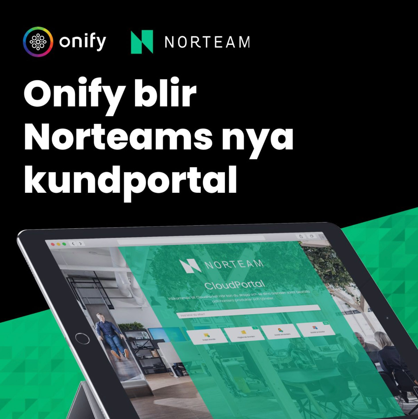 Onify blir Norteams nya kundportal