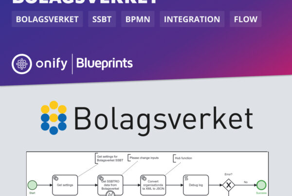Onify Blueprint: Get SSBTRO data from Bolagsverket